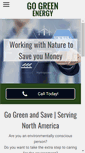 Mobile Screenshot of gogreenenergyonline.com